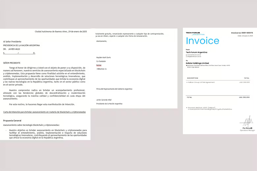 Carta y contrato