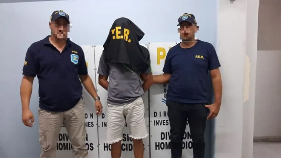 Detenido.