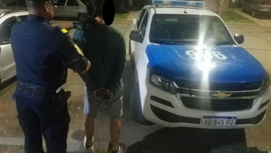 Detenido.