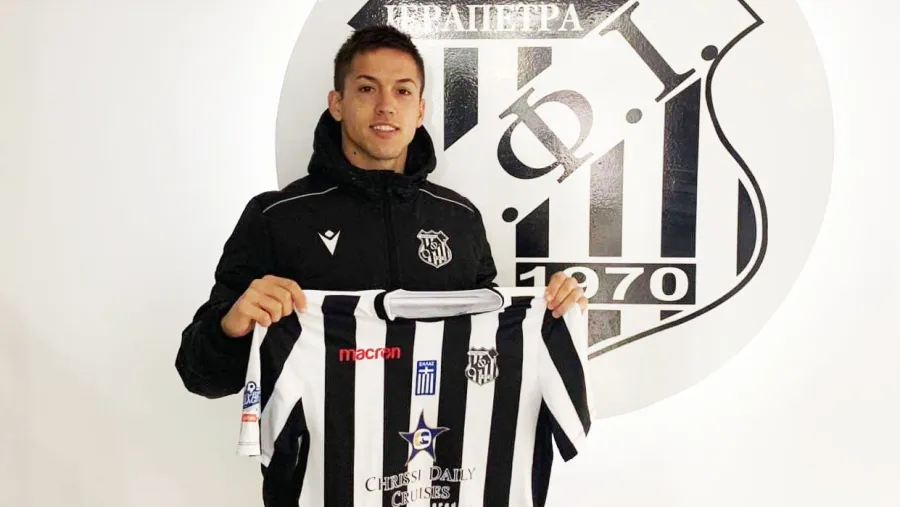 Fútbol: presentaron oficialmente al paranaense Faustino Dettler en Grecia