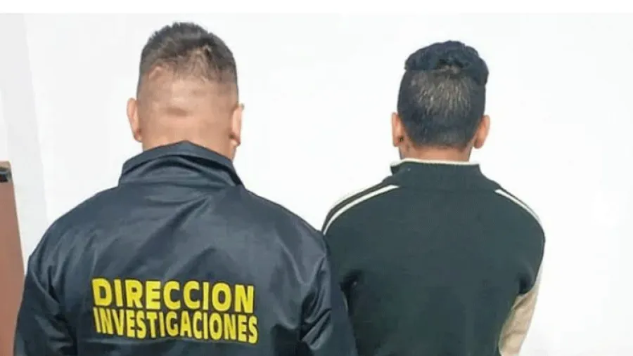 Detenido.