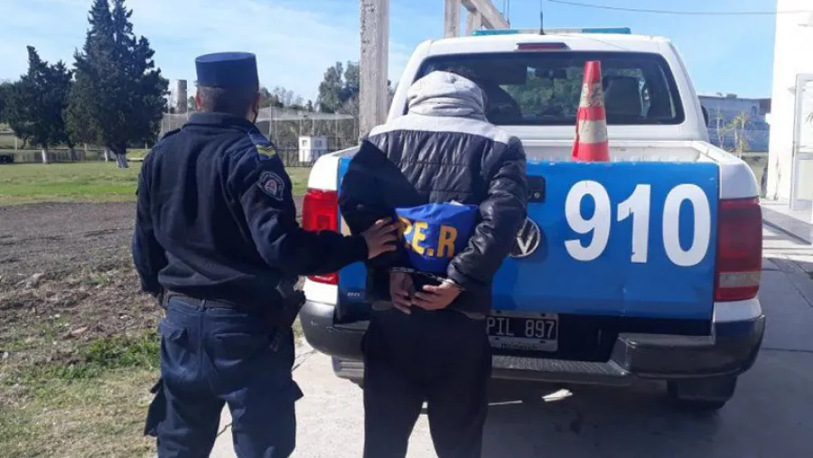 Detenido.