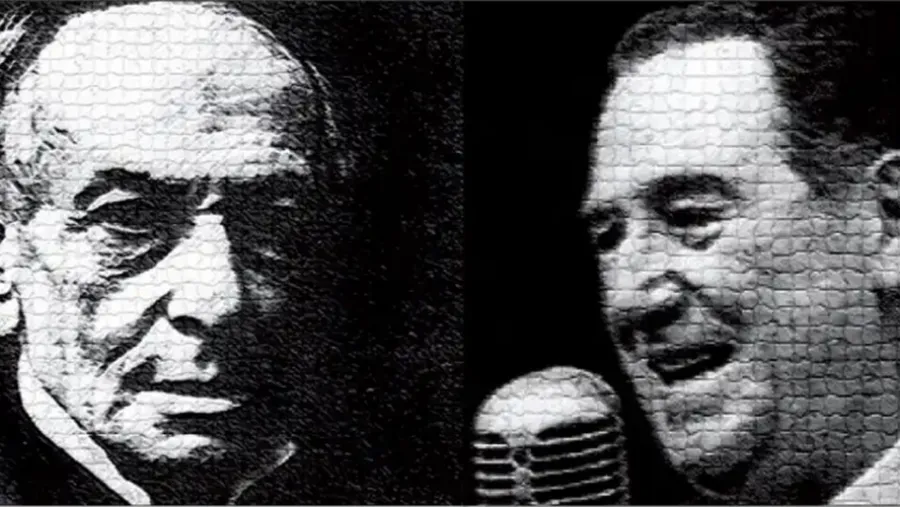 Alberdi y Perón.