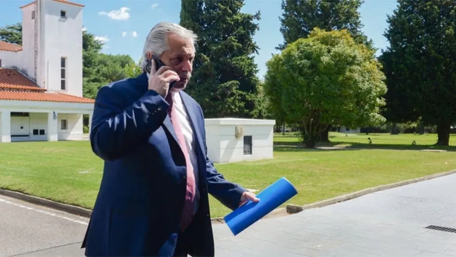 El presidente Alberto Fernández.