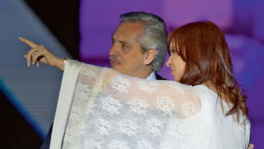 Alberto Fernández y Cristina Fernández