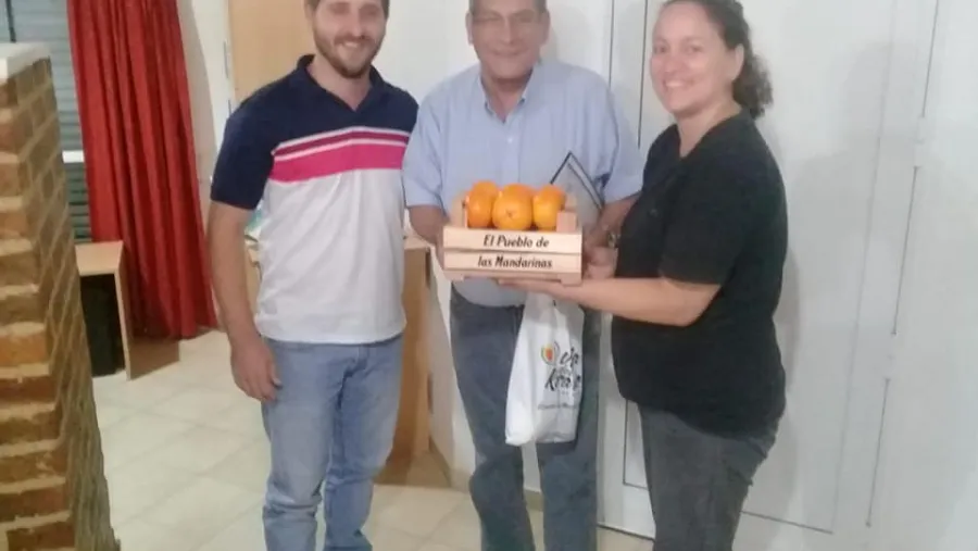 Alderete con Vanina Perini