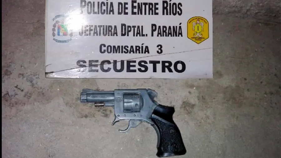 arma secuestrada