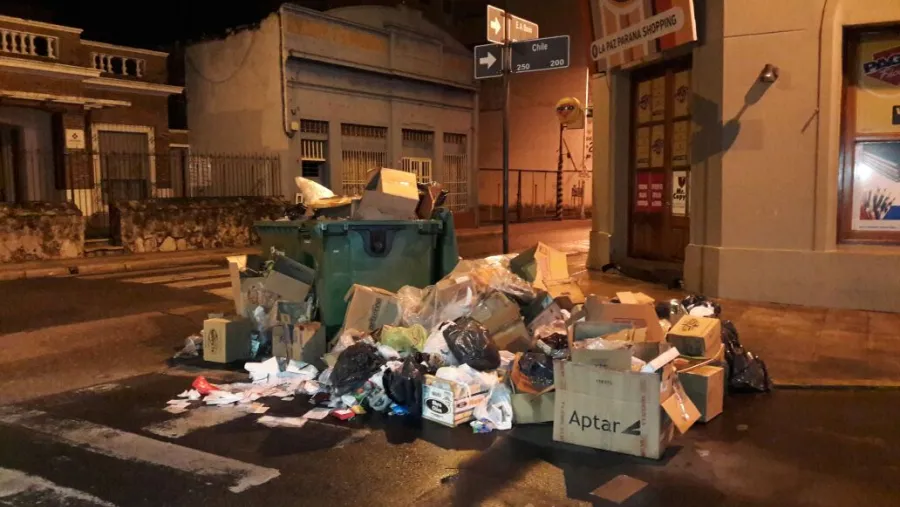 basura acumulada