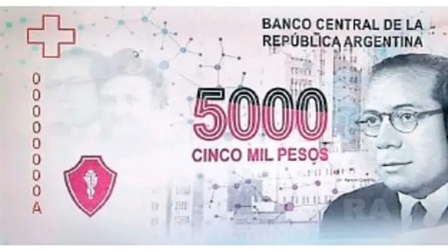 billete Ramón Carrillo
