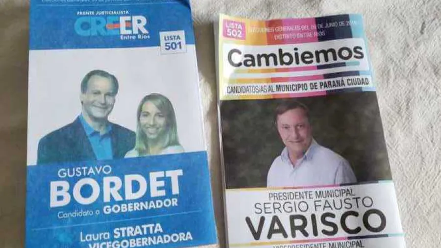 Boletas cortadas