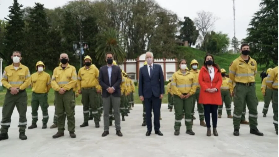 Cabandié y Taiana acordaron cooperación en el manejo del fuego