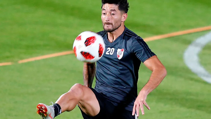Fútbol: el entrerriano Milton Casco ya está disponible en River para jugar el sábado