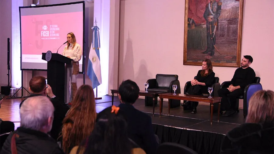 En la Cancillería se presentó el quinto Festival Internacional de Cine de Entre Ríos.