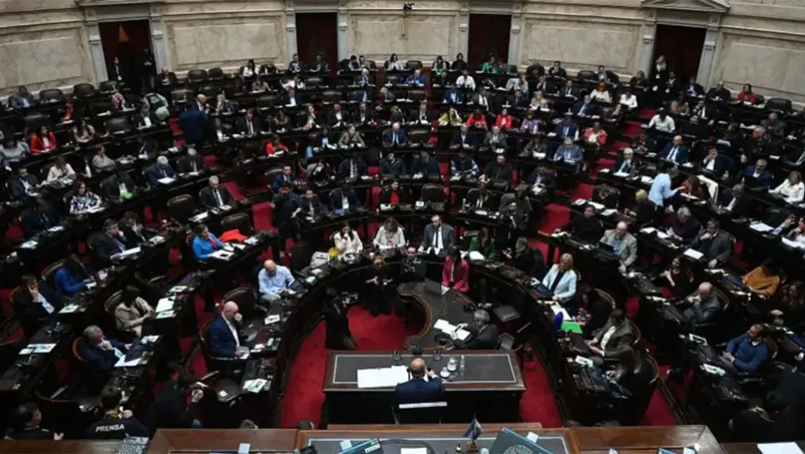 Imagen de archivo de la Cámara de Diputados de la Nación.