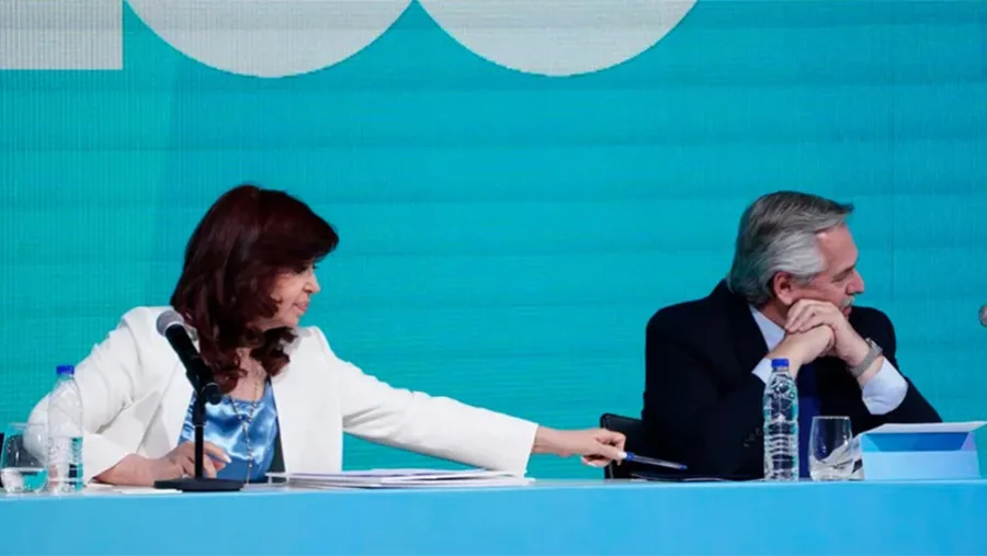 Cristina Fernández de Kirchner y Alberto Fernández.
