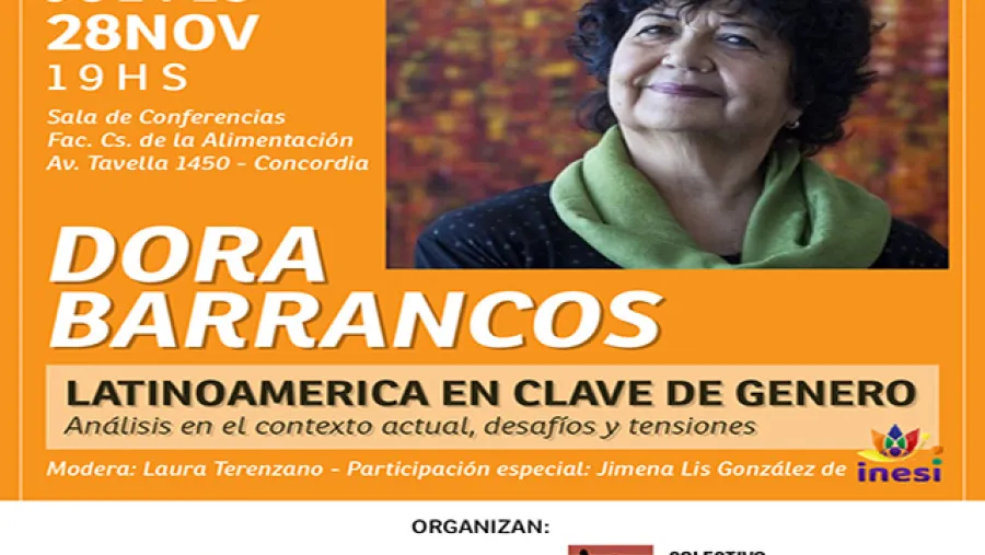 Dora Barrancos en Concordia