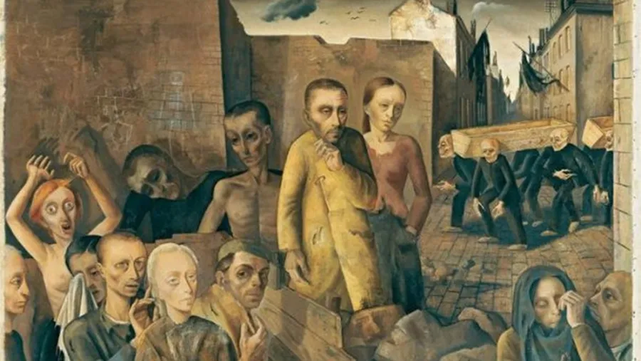 “Los condenados” de Felix Nussbaum.
