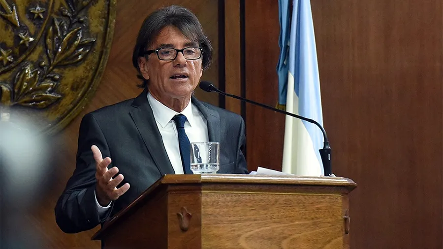 Daniel Erbetta es ministro de la Corte Suprema de Justicia de Santa Fe y a partir del 1° de enero de 2023 presidirá ese alto tribunal.
