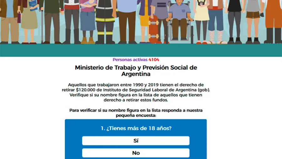 estafa por WhatsApp