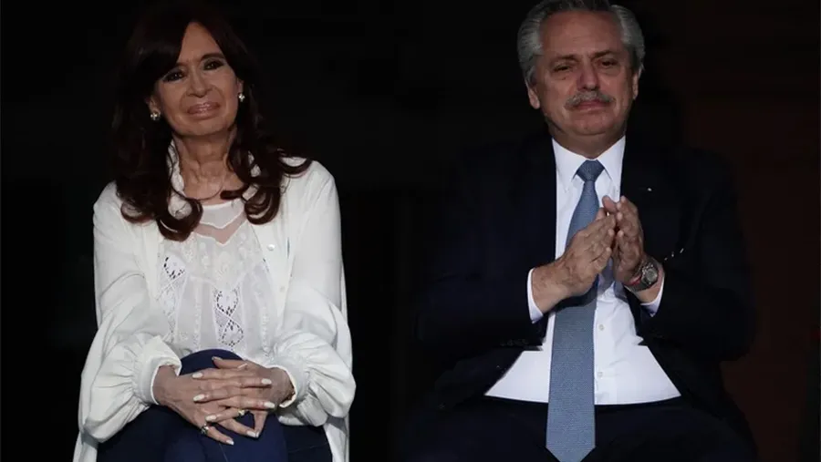 Cristina Kirchner y Alberto Fernández.