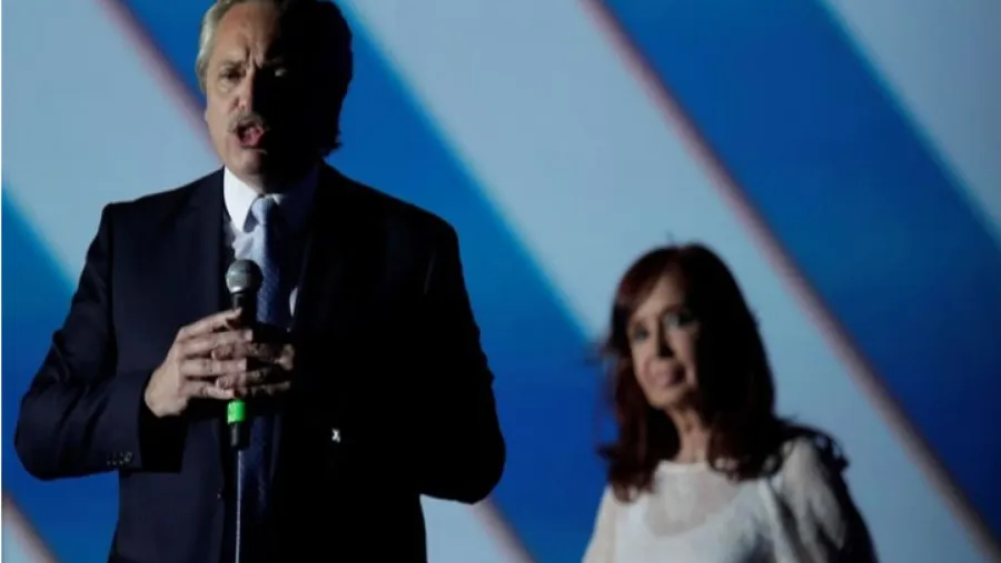 Alberto Fernández y Cristina Fernández