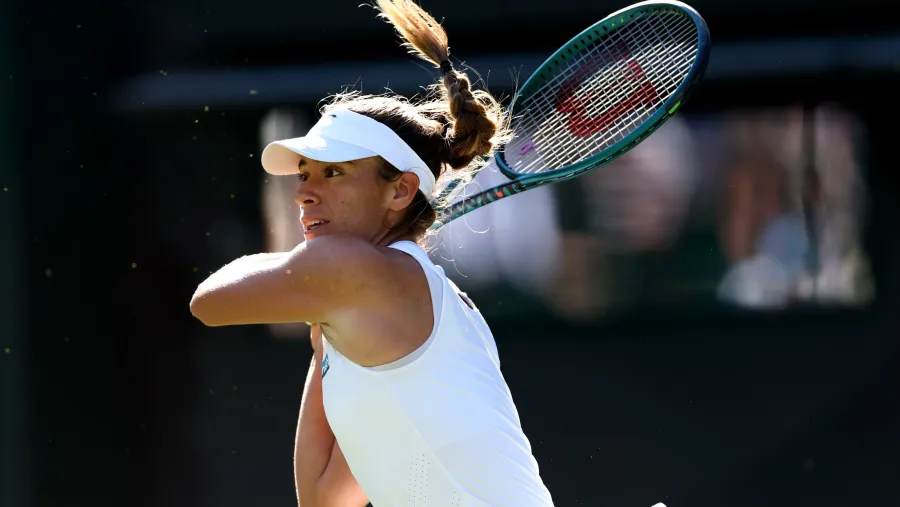 Solana Sierra cortó una racha de 16 años para el tenis argentino en Wimbledon