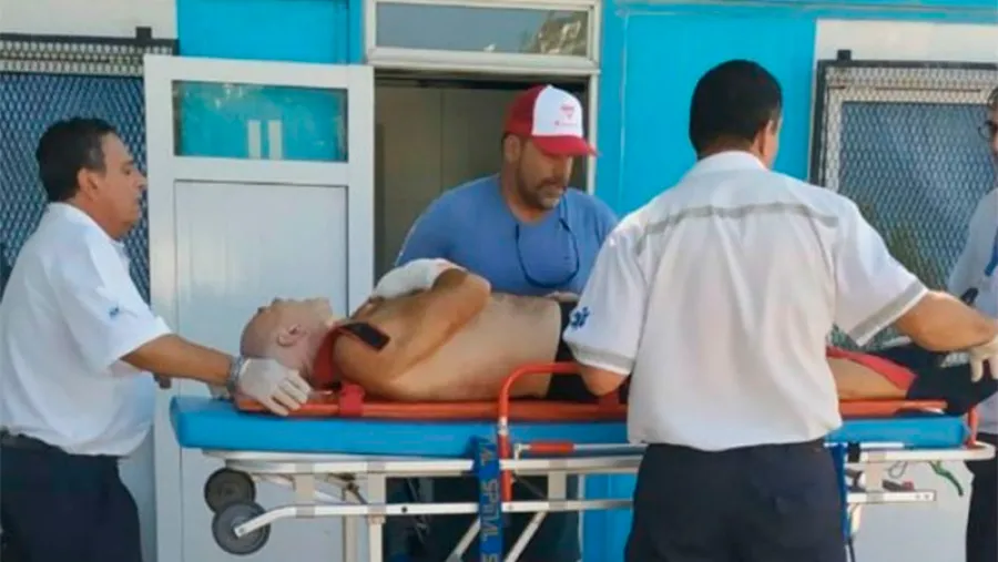 herido río Paraná