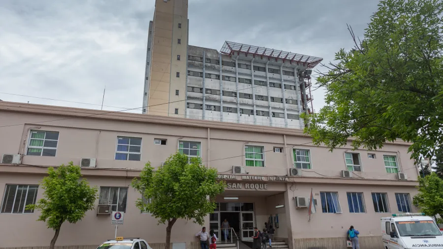 Estaba internado en el hospital San Roque
