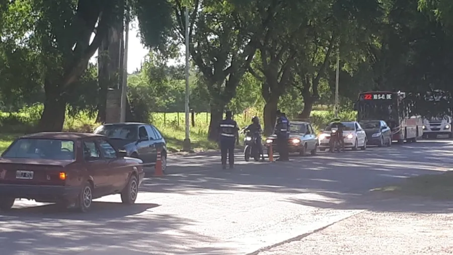 control policial de la cuarentena en Paraná (Foto: ANALISIS)
