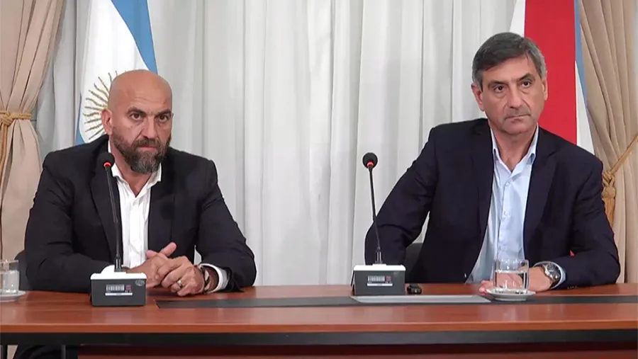 Mariano Gallegos y Ricardo García, los interventores del IOSPER.