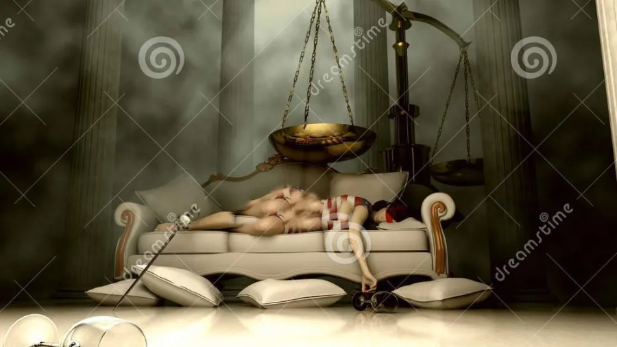 justicia dormida
