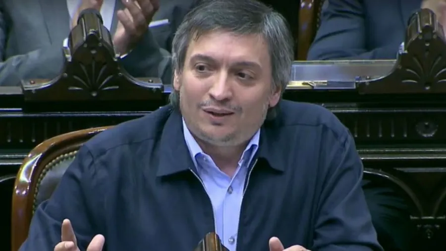 Máximo Kirchner Congreso