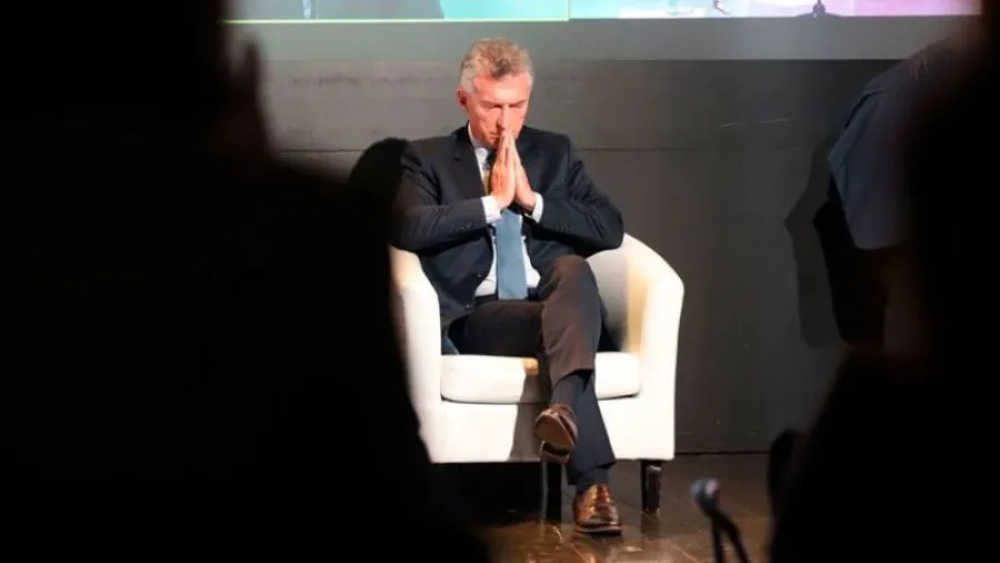 Mauricio Macri pensativo