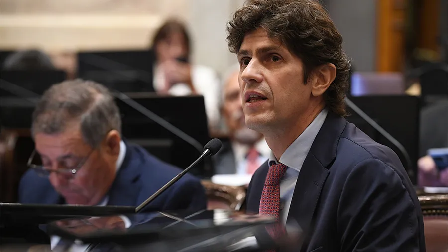 Imagen de archivo del senador nacional Martín Lousteau.