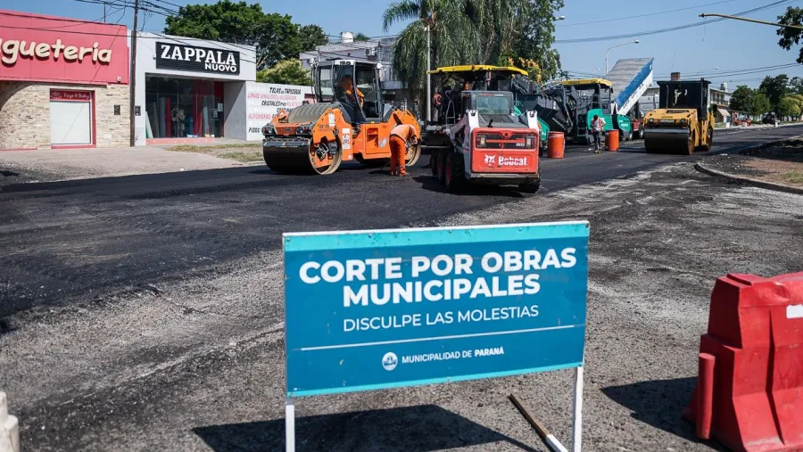 Cambian recorrido de colectivos por la obra de avenida Zanni