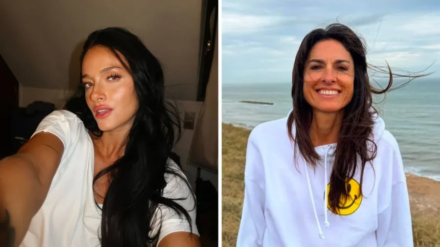 Oriana y Gabriela Sabatini. 