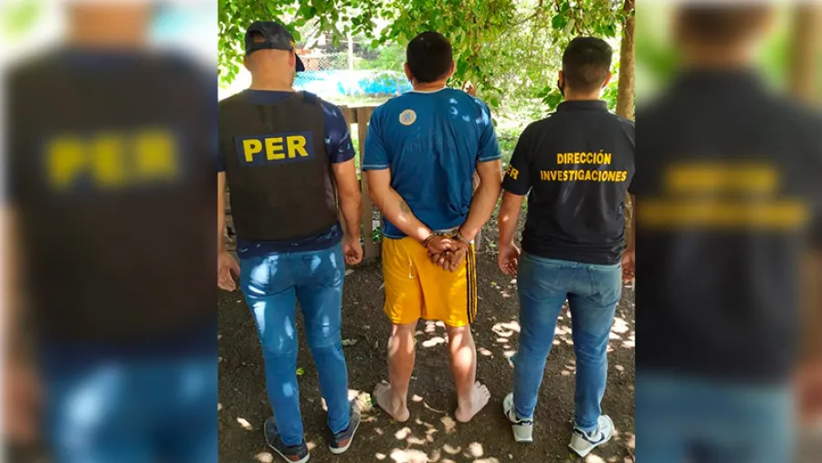 prófugo detenido 