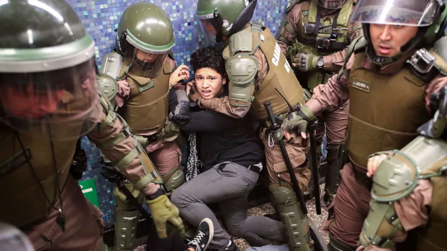 Represión en Chile