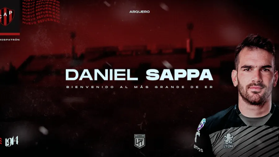 Patronato hizo oficial la llegada de Daniel Sappa