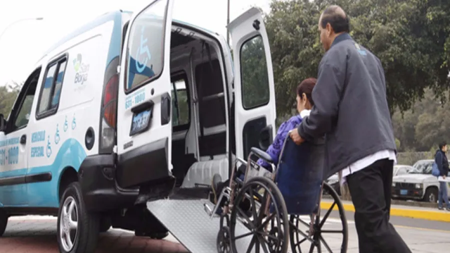 transporte adaptado