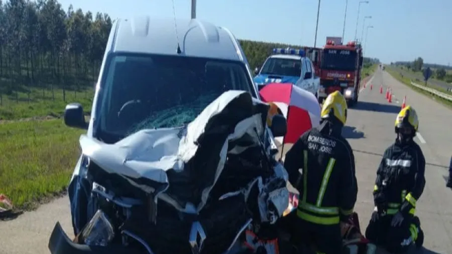 Hubo dos accidentes de tránsito en la Autovía 14