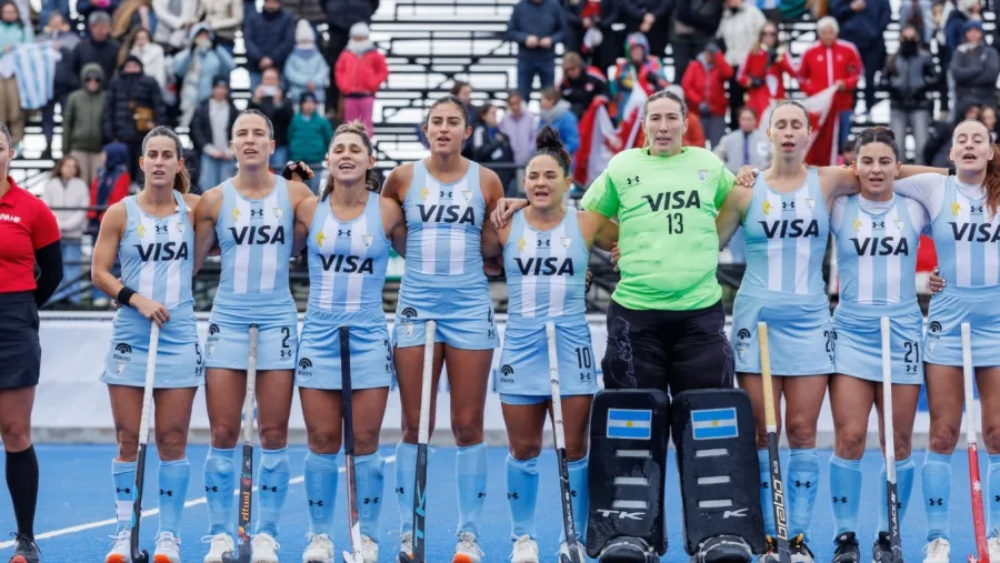 Selección Argentina de hockey sobre césped femenino.