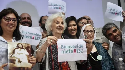 El anuncio de Abuelas de Plaza de Mayo de la restitución de la identidad del nieto 132.