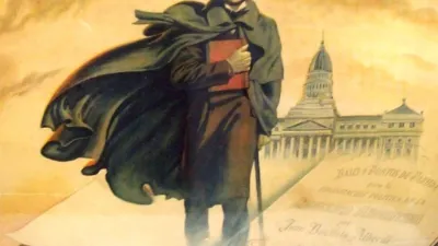 Juan Bautista Alberdi, el pensador que fue clave en el diseño de las bases constitucionales.