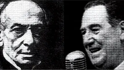Alberdi y Perón.