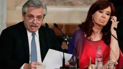 Alberto Fernández y Cristina Fernández de Kirchner.