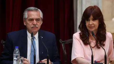 Cristina Kirchner, en una de sus últimas apariciones en público coronó su ofensiva sobre el Presidente.