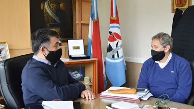 Oliva con Lombardi director Hospital