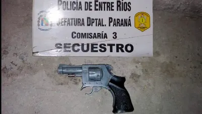 arma secuestrada