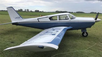 La aeronave Piper PA-24 Comanche cayó cerca de Piriápolis.